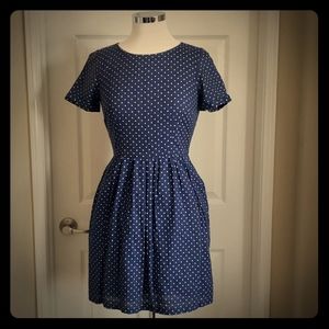 Madewell Hazy Dot dress